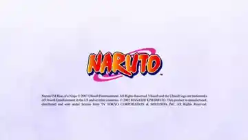 Naruto Rise of A Ninja (USA) screen shot game playing